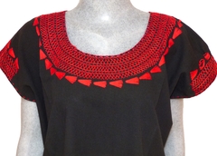 Blusa Mod007 Negra/Rojo (2XL) - comprar en línea