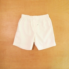 Short Branco Baby Fashion 6 Meses Ludix