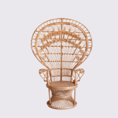 Cadeira Pavão/ Emanuelle em fibra natural