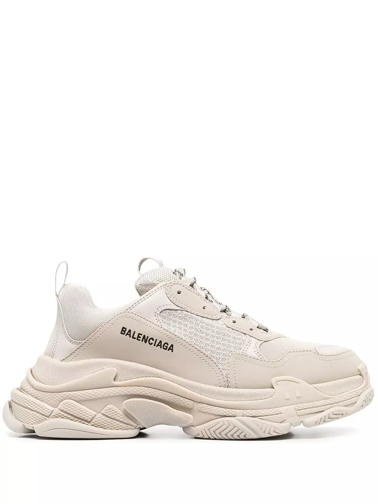 ZAPATILLAS BALENCIAGA TRIPLE S COLOR BEIGE - liamgold