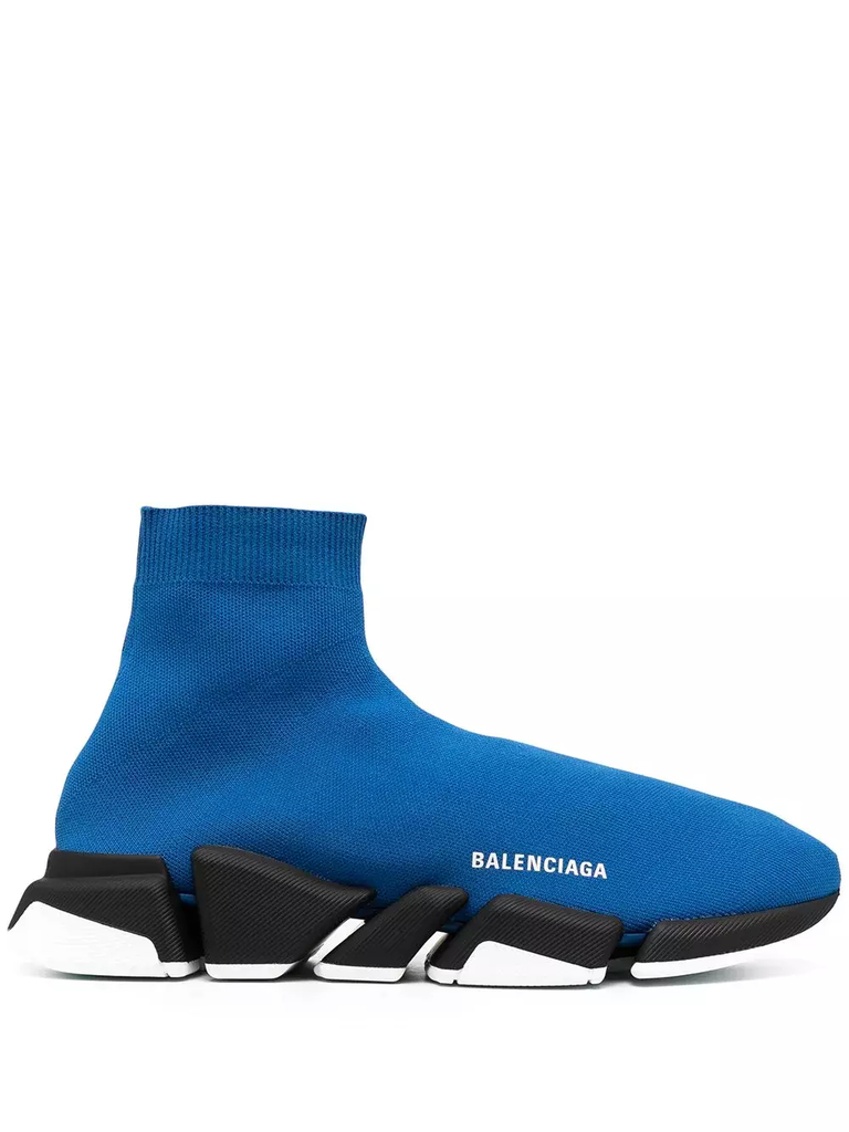 BOTITAS BALENCIAGA SPEED 2.0 COLOR AZUL