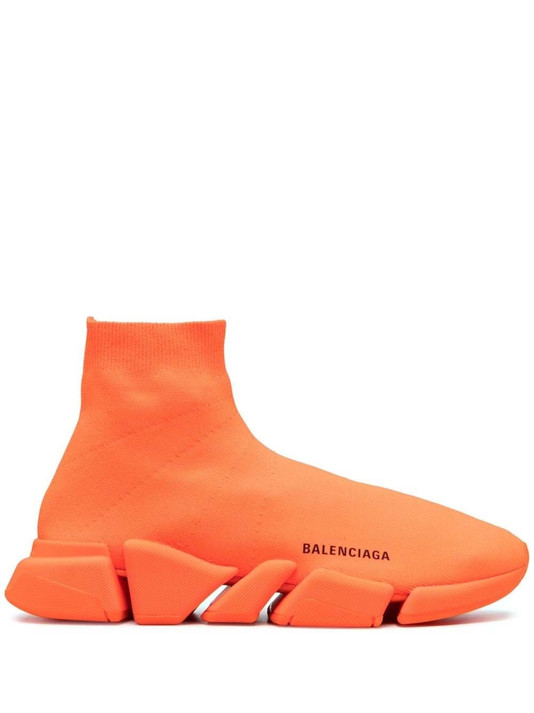BOTITAS BALENCIAGA SPEED COLOR NARANJA