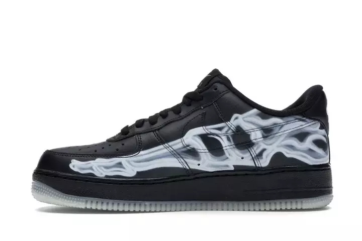 ZAPATILLAS | NIKE AF1 LOW BLACK SKELETON - liamgold