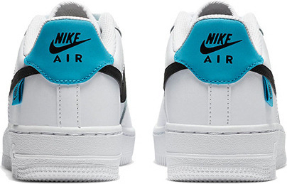 Nike Unisex Air Force 1 LV8 3 (GS) CJ4092-100 White/Black Color White Size  39