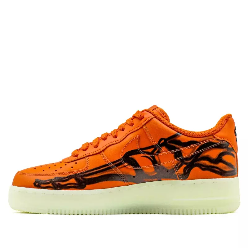 ZAPATILLAS NIKE AIR FORCE 1 LOW '07 SKELETON QS COLOR NARANJA