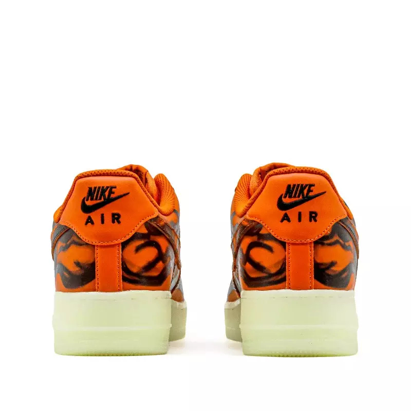 ZAPATILLAS NIKE AIR FORCE 1 LOW '07 SKELETON QS COLOR NARANJA