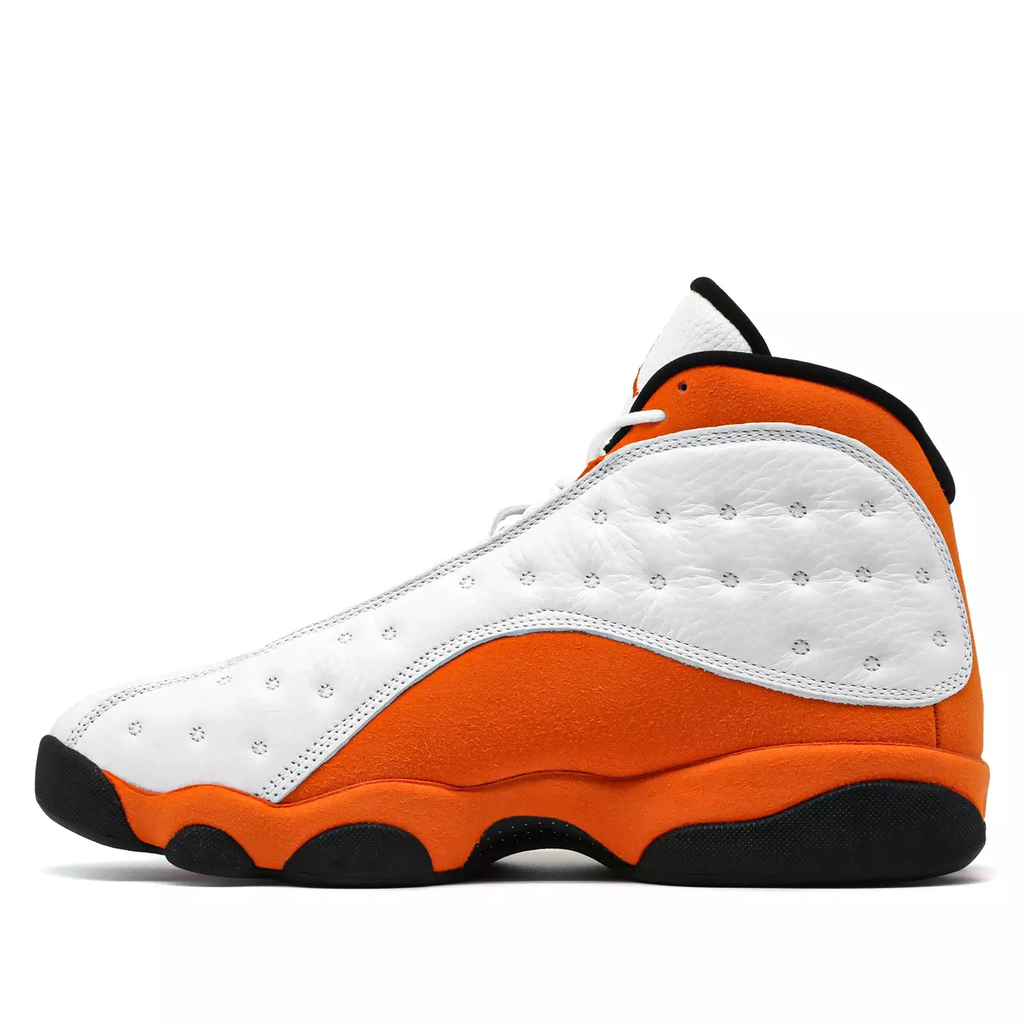 Botitas NIKE Jordan para mujer y hombre color naranja
