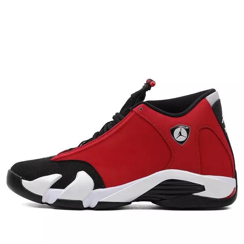 Botitas NIKE Jordan para mujer y hombre color rojo