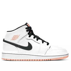 Botitas NIKE Jordan para mujer y hombre color blanco