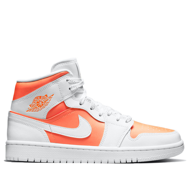 Botitas NIKE Jordan para mujer y hombre color naranja