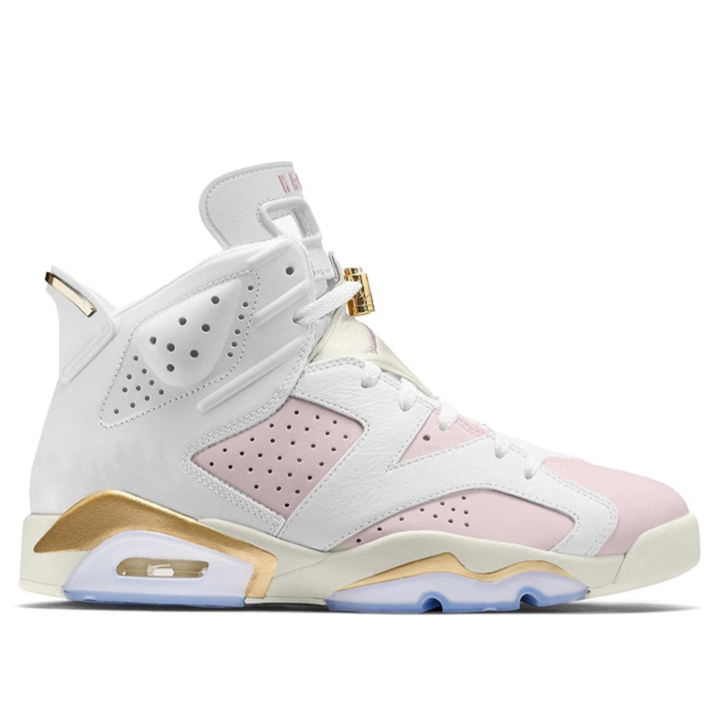 Botitas NIKE Jordan para mujer y hombre color rosa