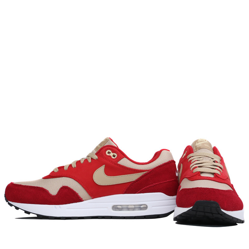 ZAPATILLAS NIKE AIR MAX 1 PRM RETRO PARA HOMBRE Y MUJER COLOR ROJO