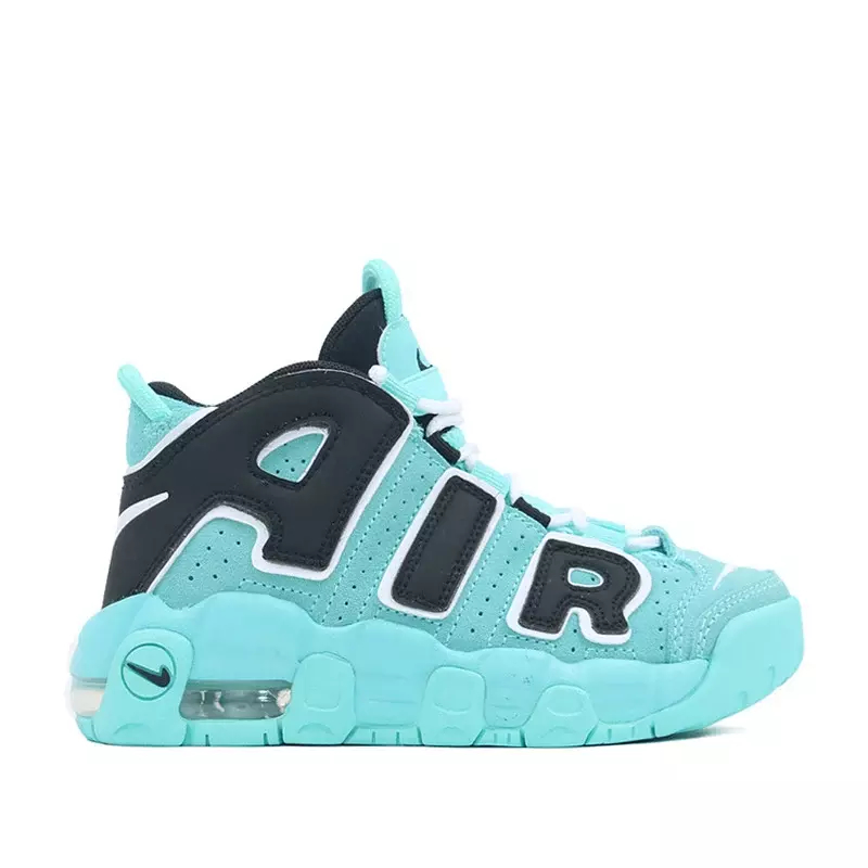 BOTITAS NIKE AIR MORE UPTEMPO PARA HOMBRE Y MUJER COLOR CELESTE