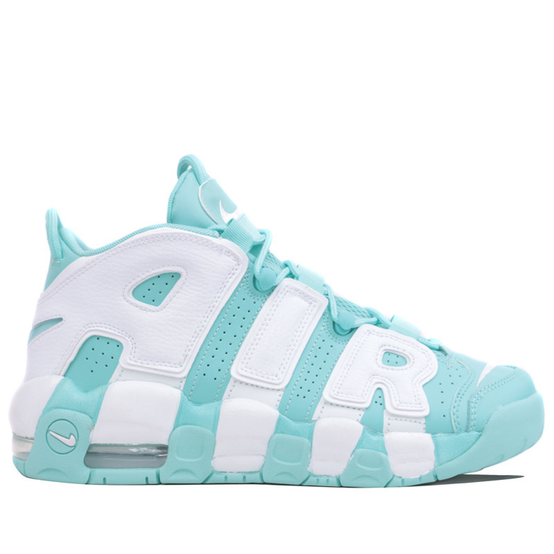 BOTITAS NIKE AIR MORE UPTEMPO PARA HOMBRE Y MUJER COLOR CELESTE