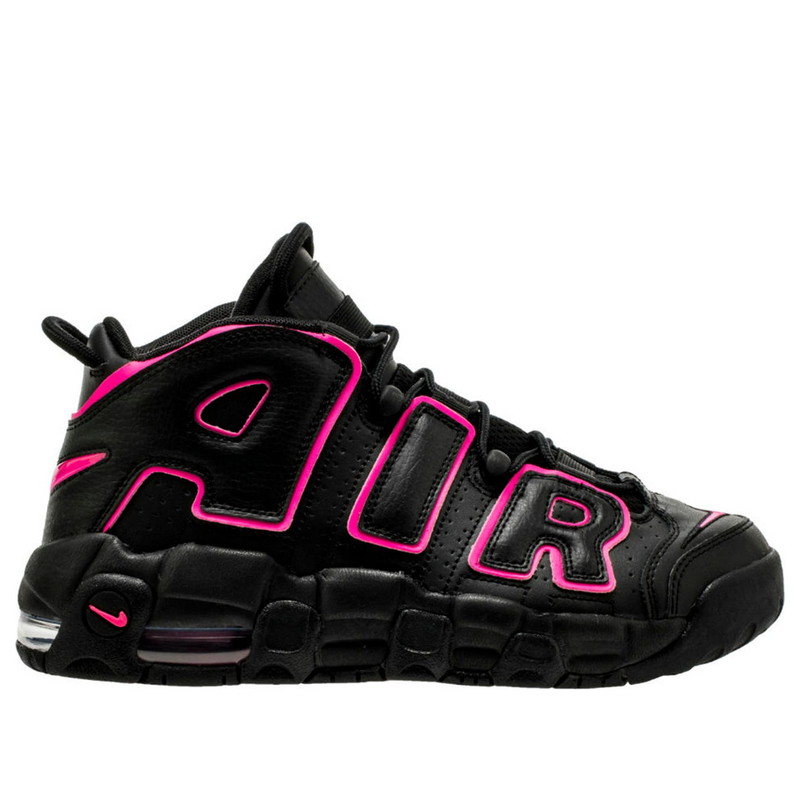 BOTITAS NIKE AIR MORE UPTEMPO PARA HOMBRE Y MUJER COLOR NEGRO