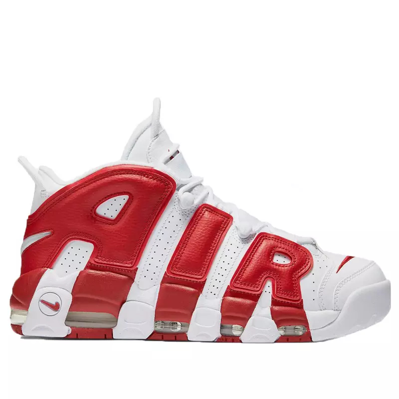 BOTITAS NIKE AIR MORE UPTEMPO PARA HOMBRE Y MUJER COLOR BLANCA