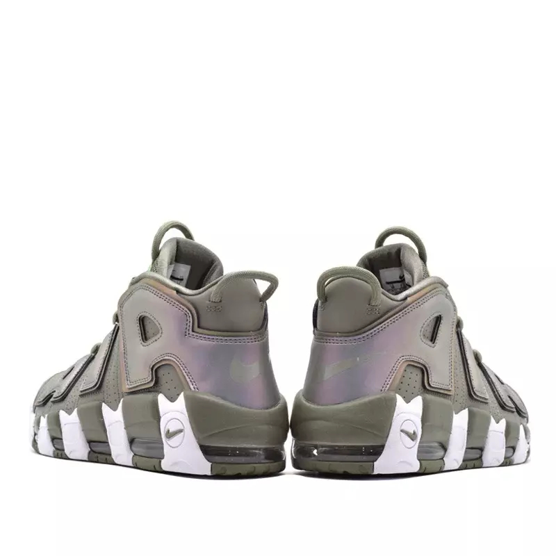 BOTITAS NIKE AIR MORE UPTEMPO PARA HOMBRE Y MUJER COLOR VERDE