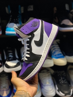 Nike Tênis Bota Cano Alto Air Jordan 1 Chicago Retro