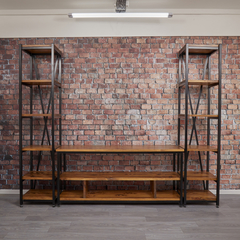 Combo Rack de TV 120cm con torres 40cm