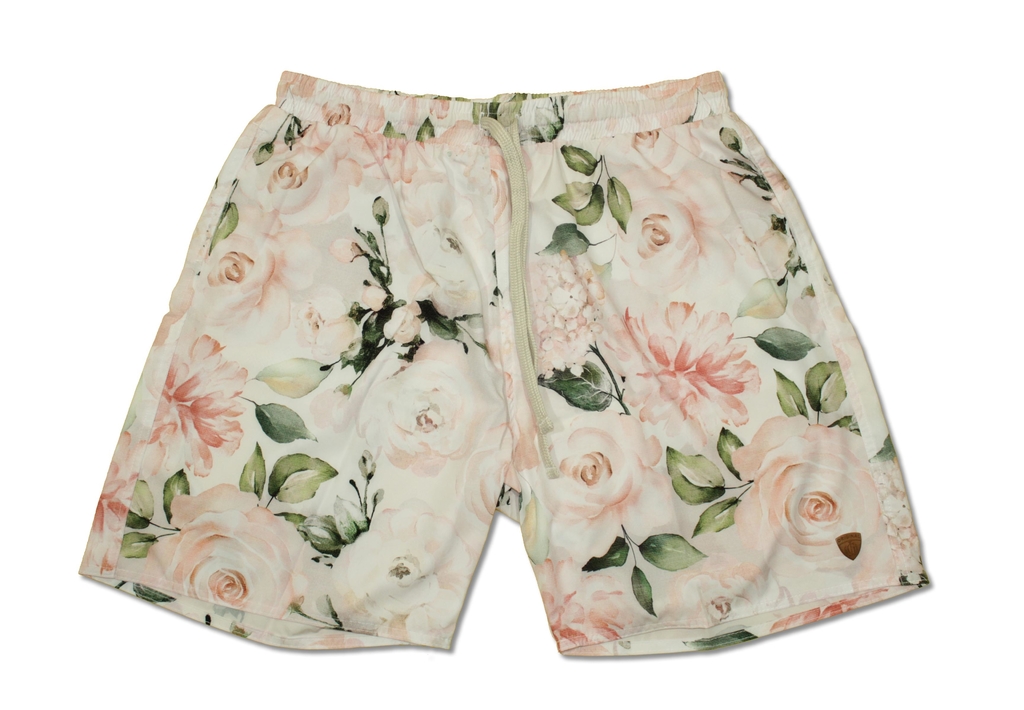 Bermuda Shorts Plus Size Gajang Caribe Rosa