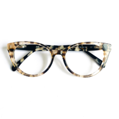 Armação de onçinha óculos feminina redondo onça 9173C6 - comprar online