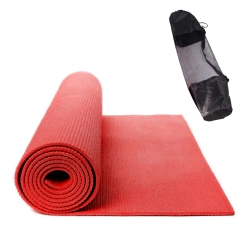Mat Yoga Pilates Fitness Colchoneta Gym 6mm 180x065 Colores