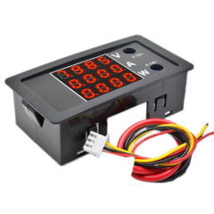 Medidor Digital (Voltagem Ampere Watt) com tela Lcd 0-100v, 10a, 1000w medidor de potência - comprar online