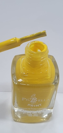 Esmalte Carimbo Amarelo Piu Bella 10 ml - Fórum da Beleza