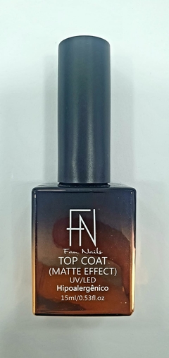 Top Coat Matte Fan Nails 15 ml Blindagem Fosco