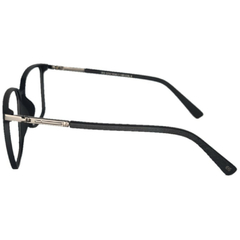 Armação para Óculos Masculino Empório Glasses Preto Fosco Clássico EG3252  C5 55