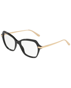 Óculos de Grau Feminino Dolce&Gabbana Preto Quadrado DG3311 501 51