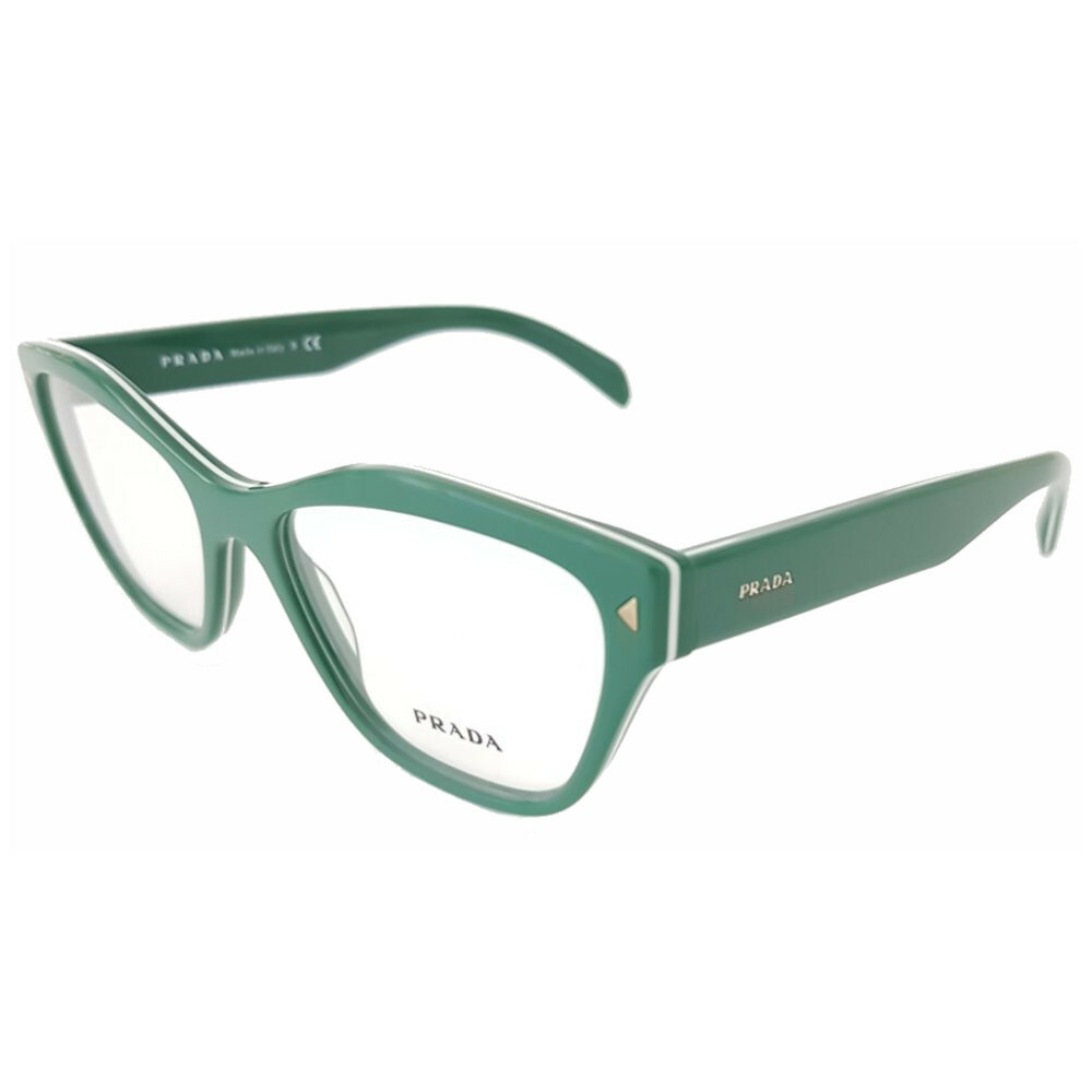 Armação para Óculos Feminino Prada Verde Gatinho VPR27S UR1-1O1 53