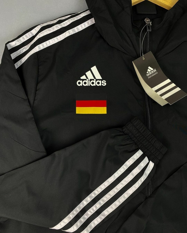 Corta Vento da Alemanha Black 2022 Adidas - King Store