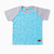 Camiseta Infantil Masculina Azul Dinossauro
