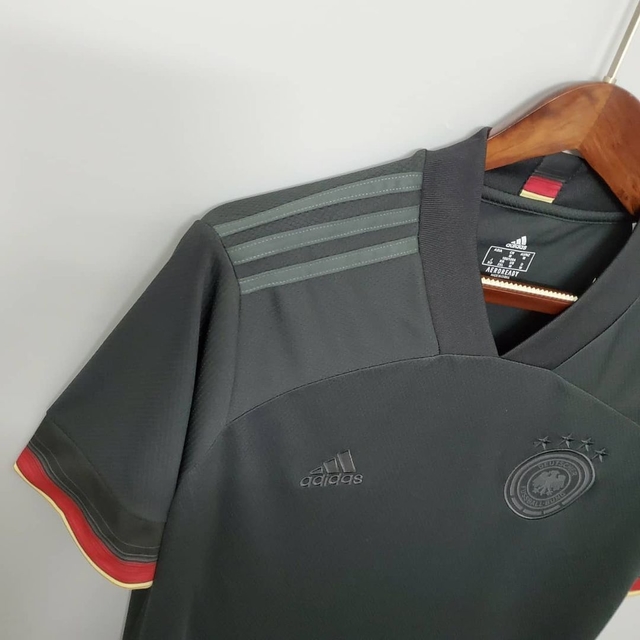Camisa Selecao Da Alemanha Away 21 22 Torcedor Adidas Masculina Preta