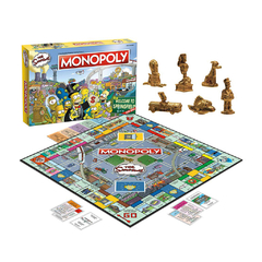 Juego de mesa: Monopoly ¡edición "Los Simpsons"! - HASBRO