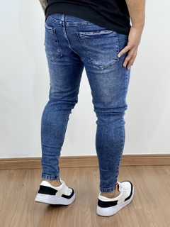 Calça Jeans Lav Marmorizada Super Skinny Básica - Jay Jones - Imperium Store | Loja de Roupas Multimarcas