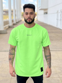 Camiseta Oversized Green Neon - Fb Clothing
