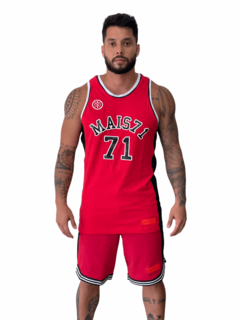 Conjunto Basket Chicago Red - Mais 71 Clothing