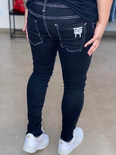 Calça Jeans Super Skinny BK Black - Degrant na internet
