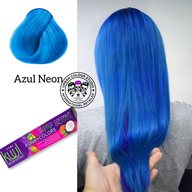 Azul Neon de Kuul Funny Colors - Urban Colour Studio