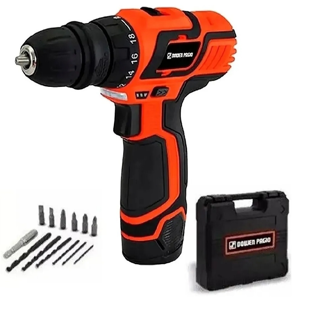 Taladro Atornillador Dowen Pagio 10mm 12v Litio 9992981
