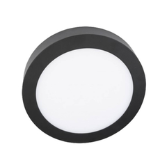 Plafon negro aplique led circular 18w led luz fria en internet