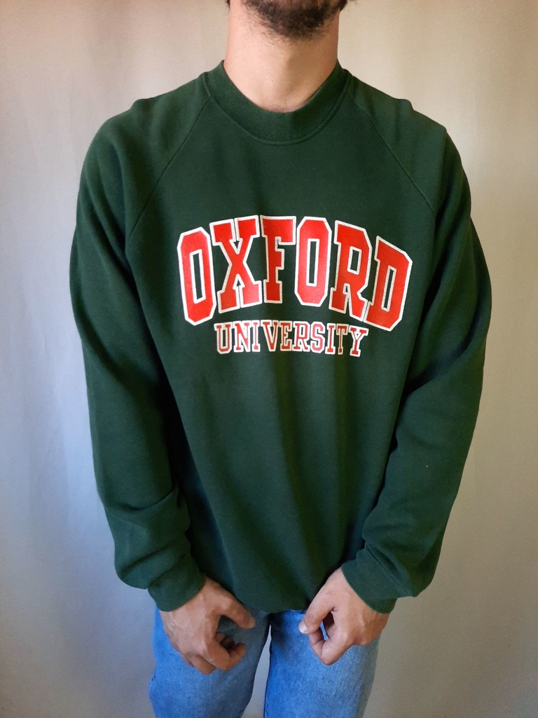 oxford uni moletom com capuz