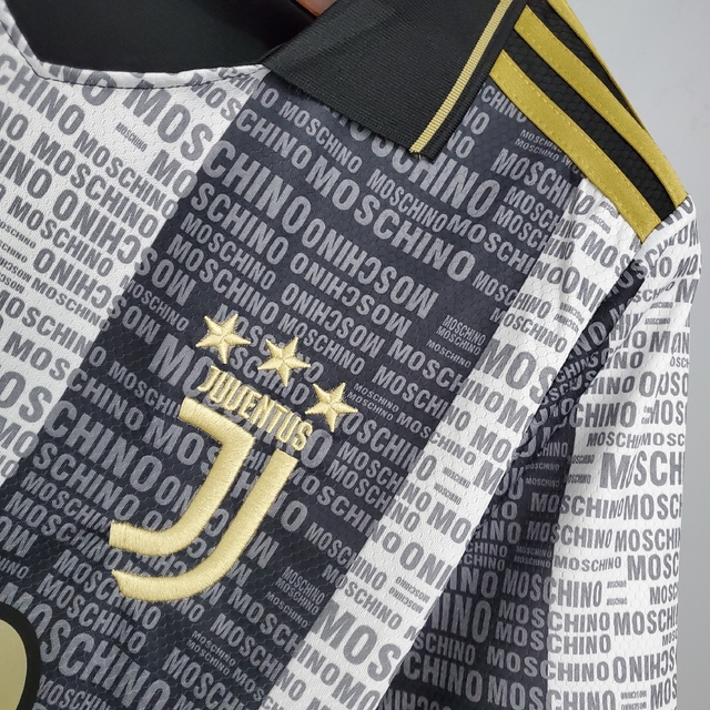 Camisa Juventus - Edição Especial - Torcedor/Masculino - Preto, Branco e  Dourado - Adidas