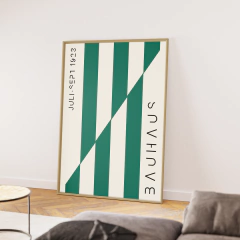 Bauhaus - Green Abstract