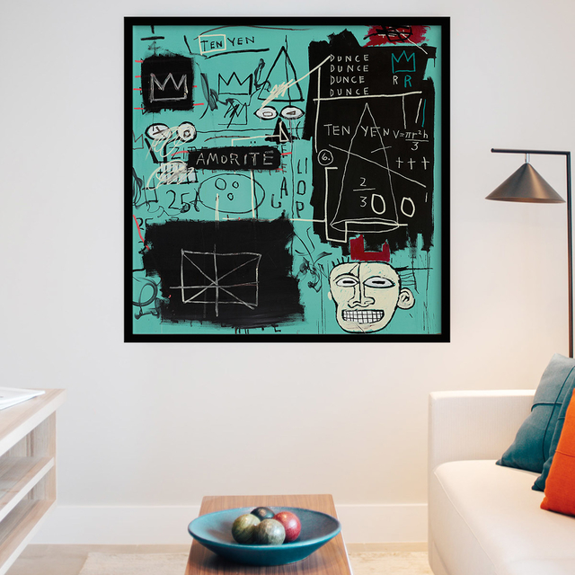 Jean Michel Basquiat Equals Pi DA design for you