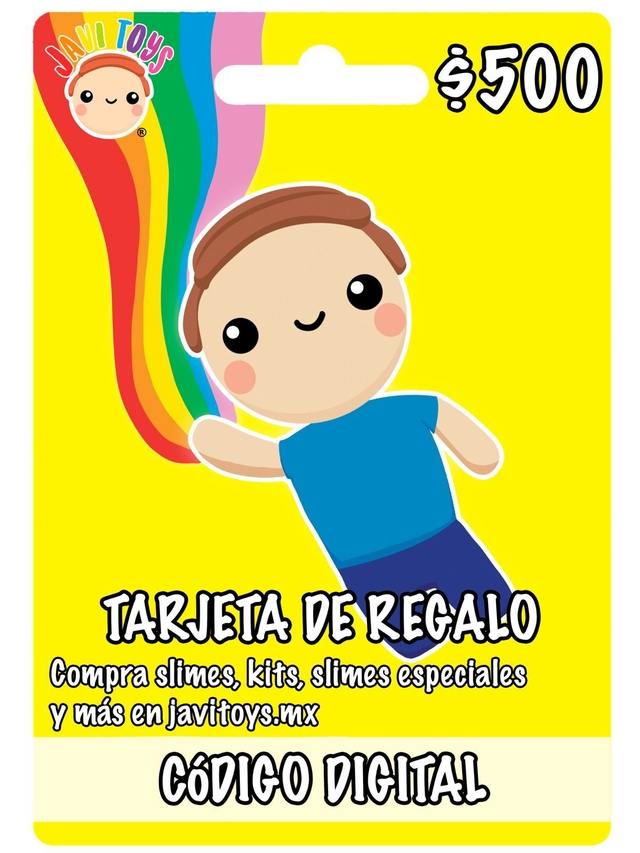 Comprar TARJETAS DE REGALO en JAVI TOYS