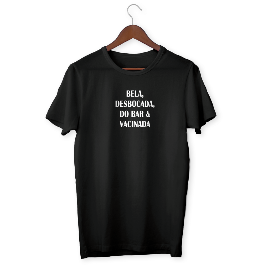 camiseta bela desbocada e do bar