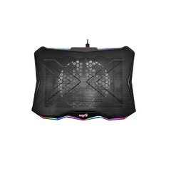 Base para notebook reclinable led rainbow y regulacion de fans en internet